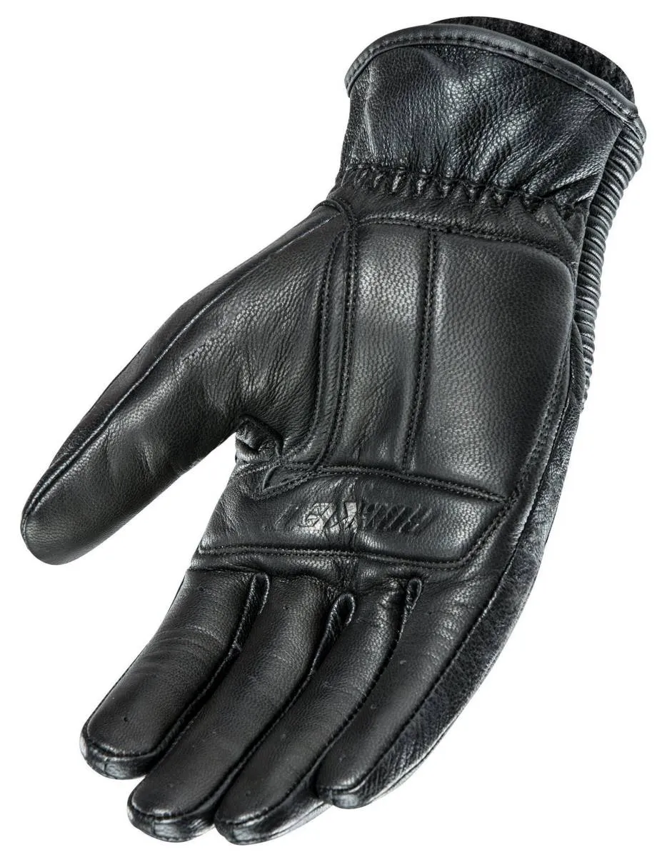 Joe Rocket Cafe Racer Men's Black Leather Gloves