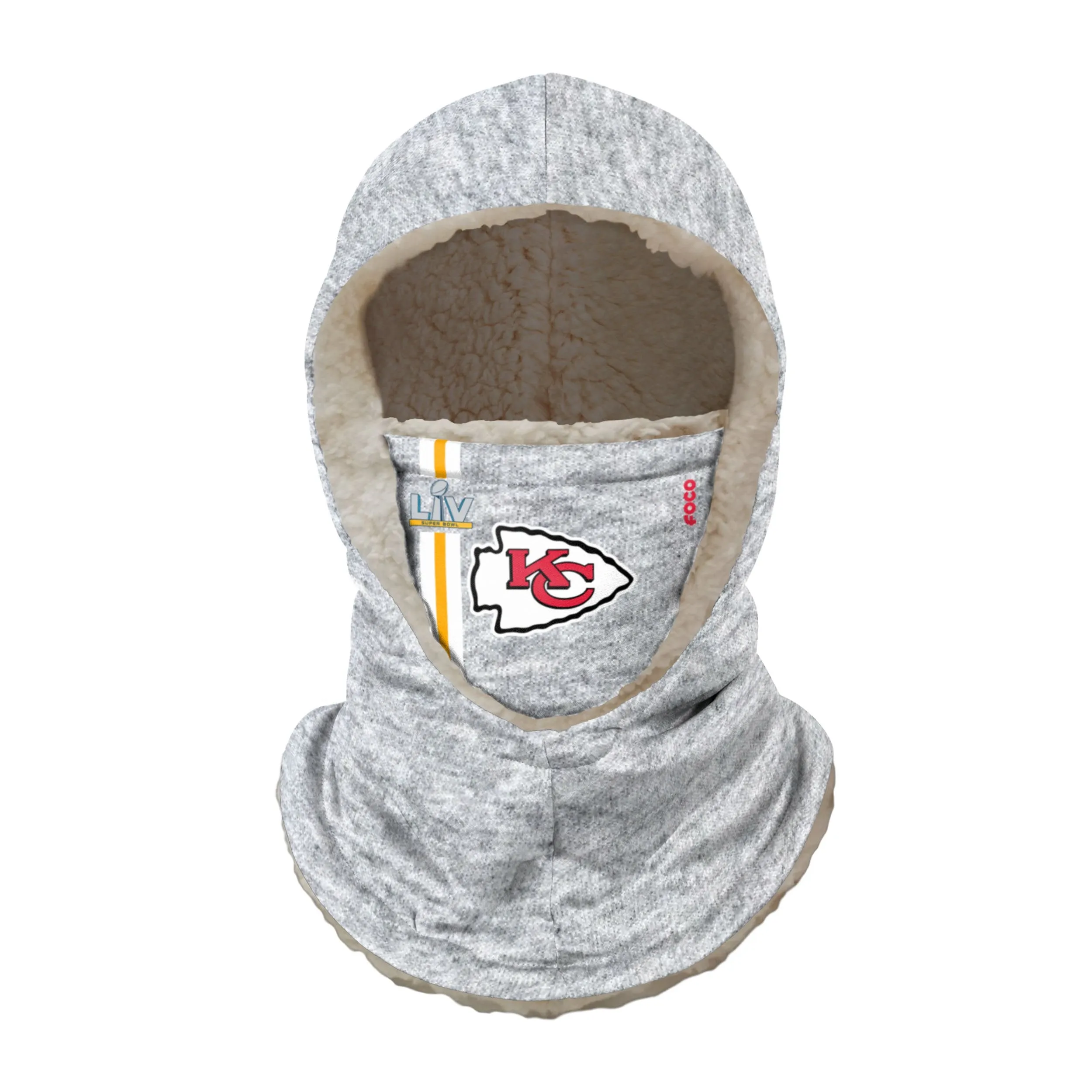 Kansas City Chiefs NFL Super Bowl LV Hooded Gaiter