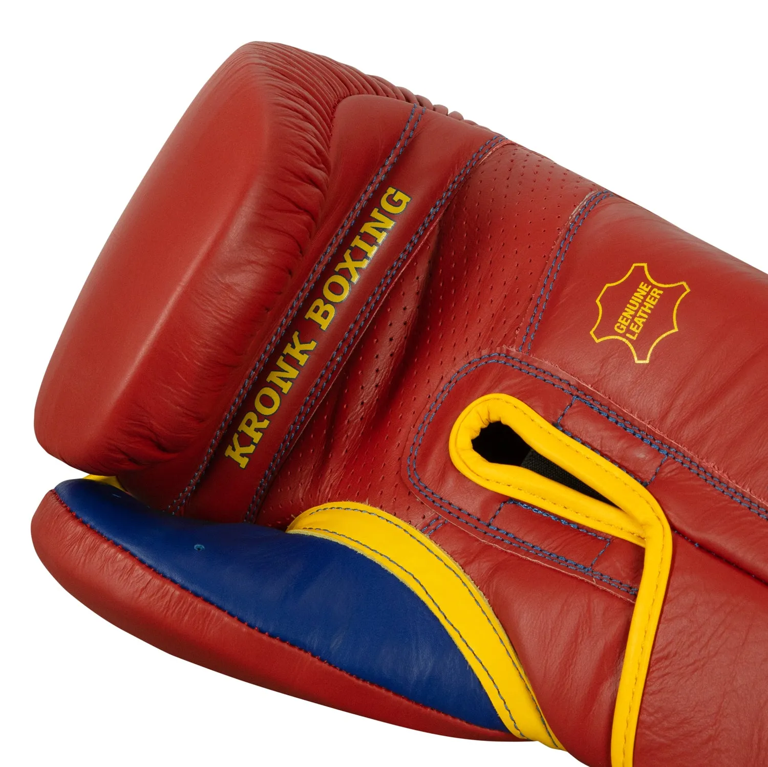 KRONK Boxing Gym Leather Training/Sparring Gloves