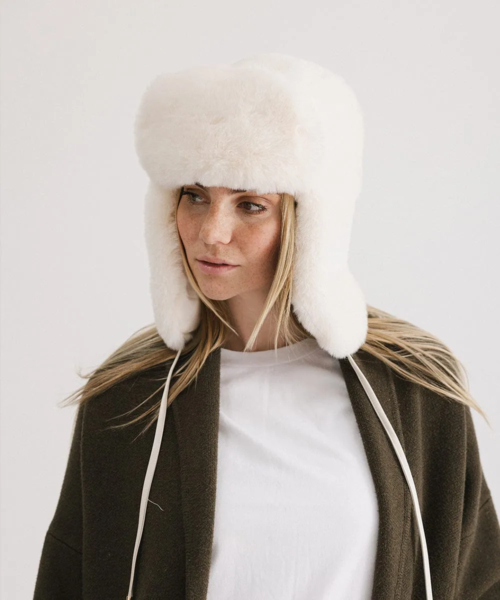 Logan Faux Fur Trapper Hat