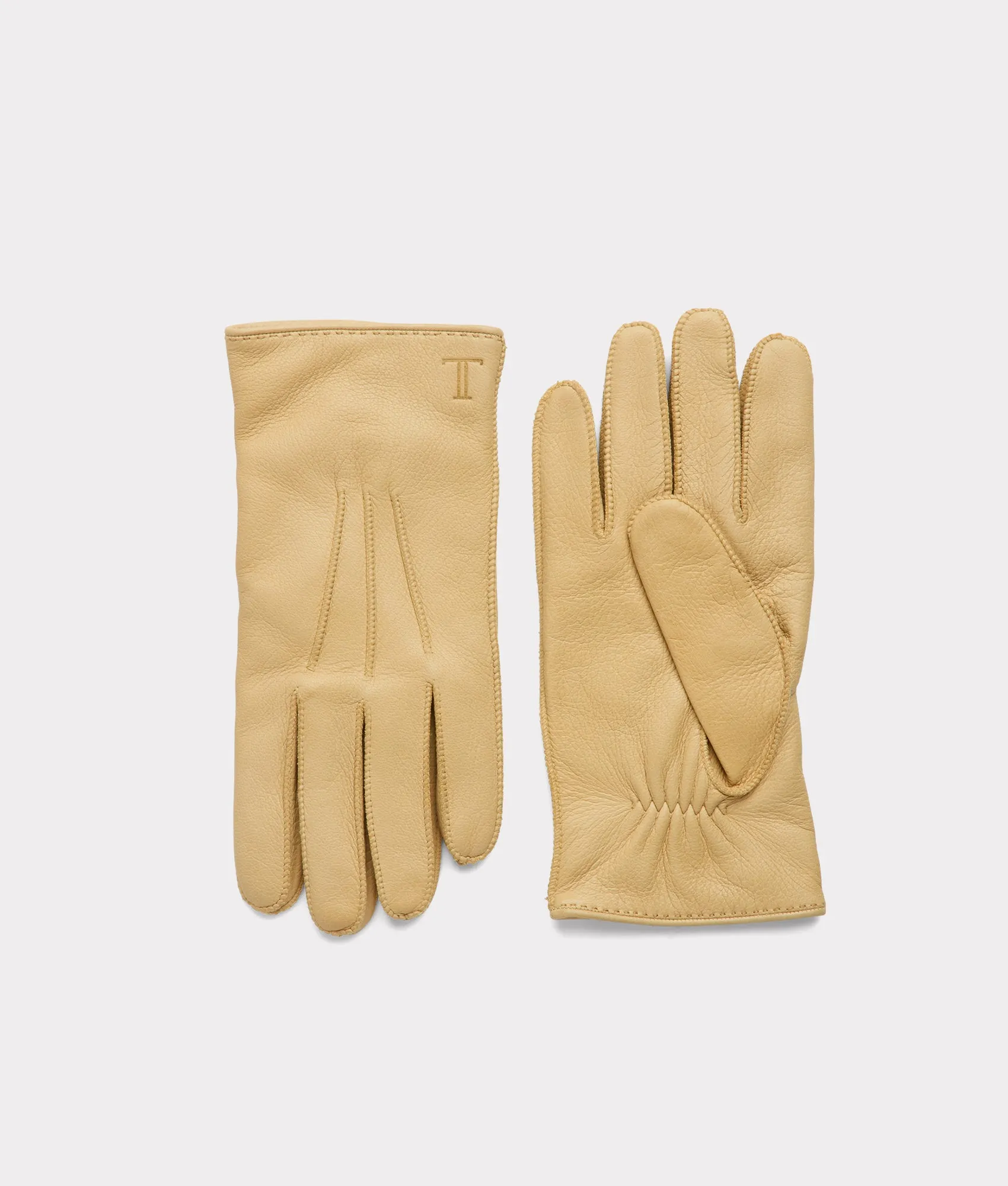 Men's Deerskin Gloves :: Tan