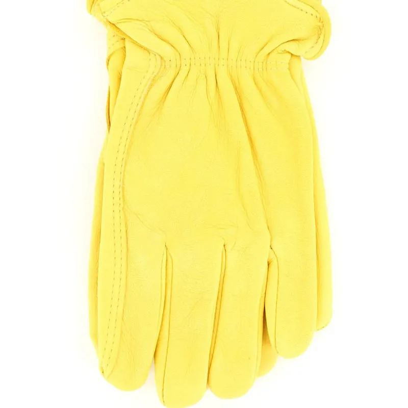 Men's HDXtreme Deerskin Work Gloves in Yellow