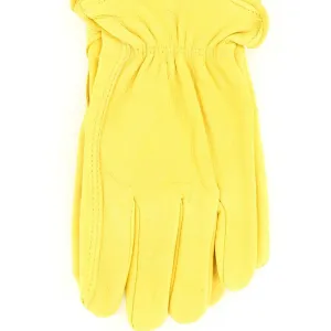 Men's HDXtreme Deerskin Work Gloves in Yellow