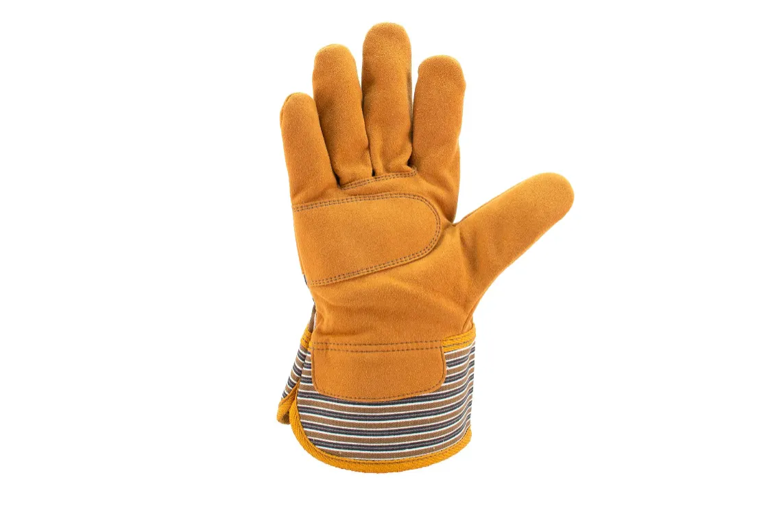 Men's Suede Safety Cuff Work Glove