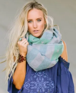 Mint American Flag Scarf