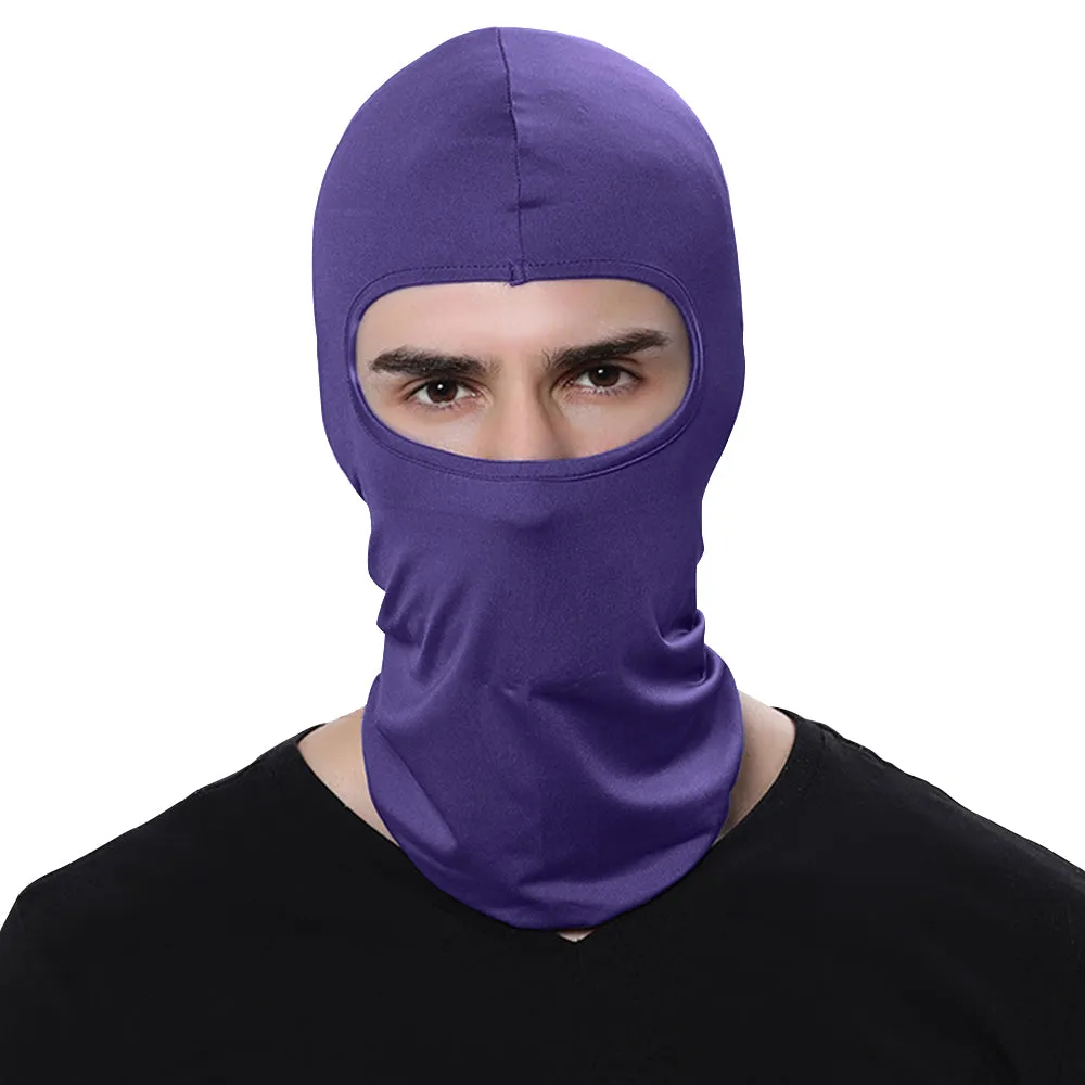 Motorcycle Balaclava Ski Mask for Men Women Sun Protection Hood Full Face Cover Neck Gaiter