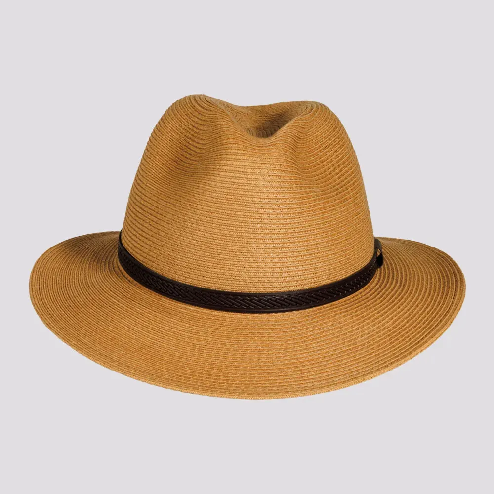 Nassau | Mens Fine Toyo Paper Braid Downturn Safari Sun Hat