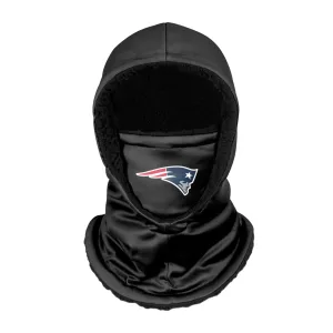 New England Patriots NFL Black Hooded Gaiter