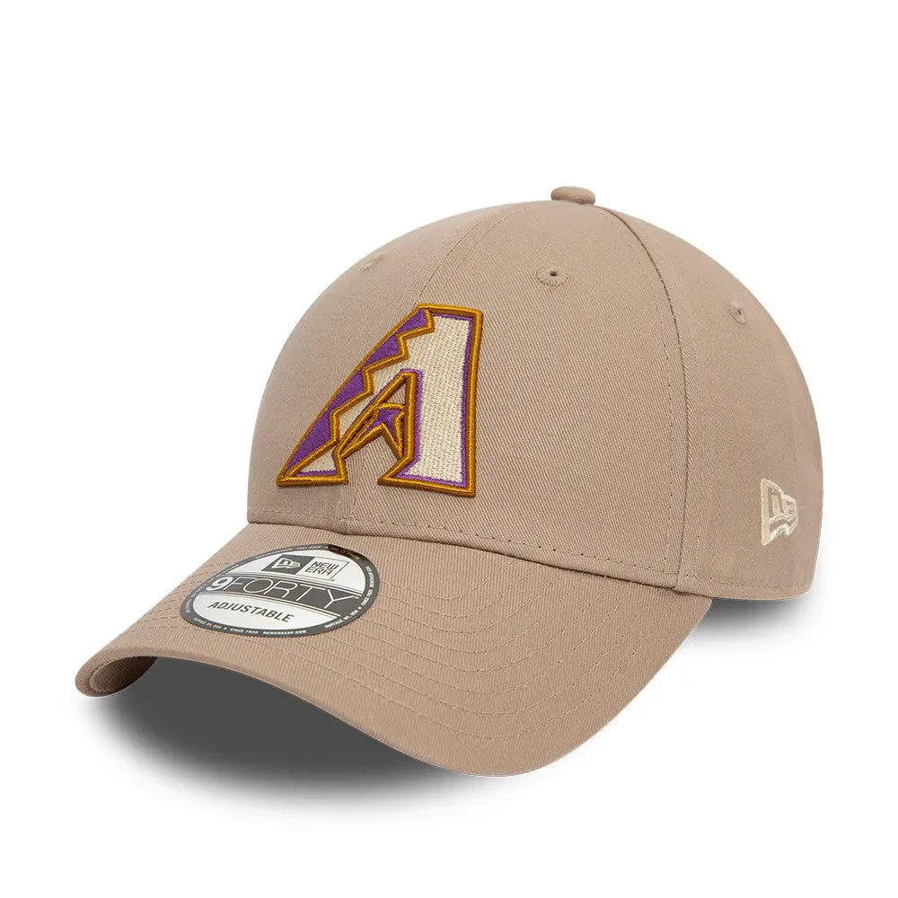 NEW ERA 9FORTY ARIZONA DIAMONDBACKS INAUGURAL SEASON 1998 ASH BROWN CAP