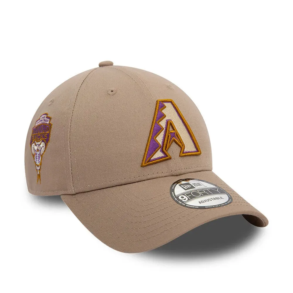 NEW ERA 9FORTY ARIZONA DIAMONDBACKS INAUGURAL SEASON 1998 ASH BROWN CAP