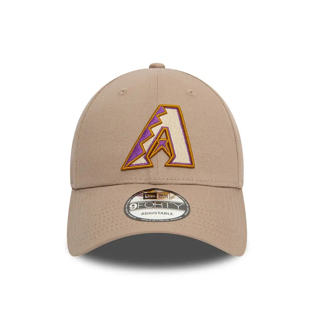 NEW ERA 9FORTY ARIZONA DIAMONDBACKS INAUGURAL SEASON 1998 ASH BROWN CAP