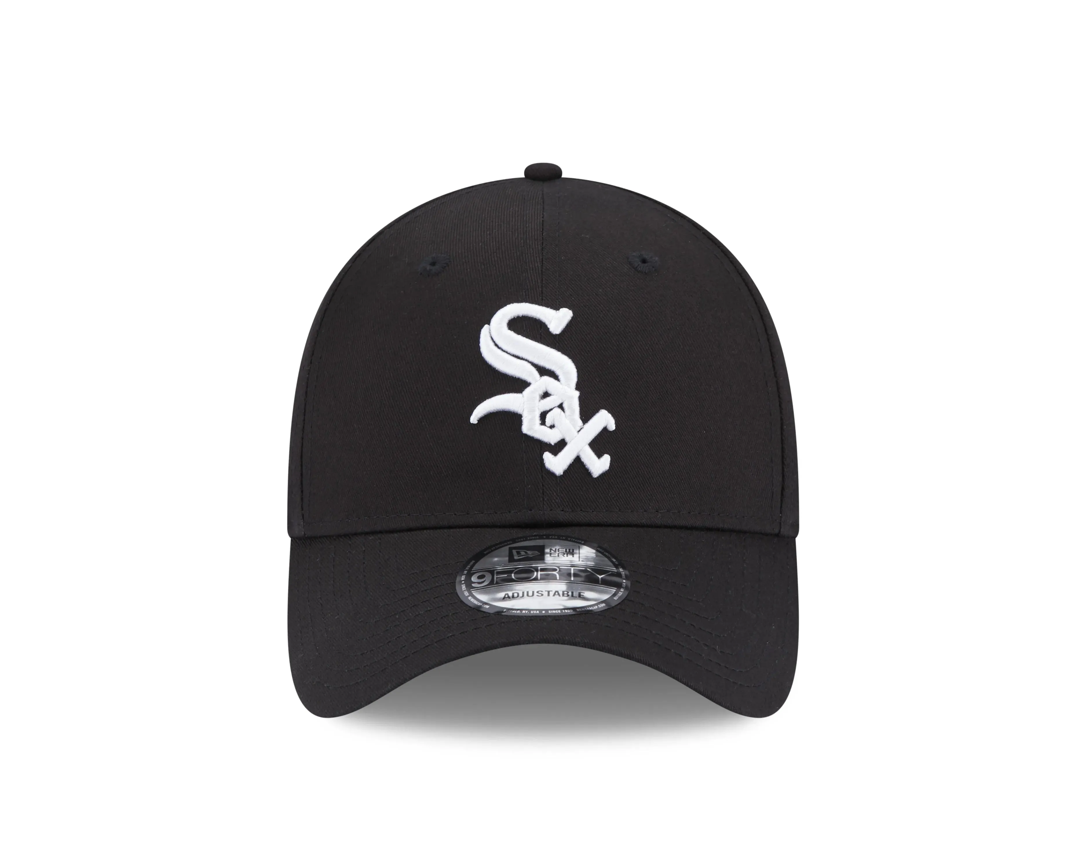 NEW ERA 9FORTY CHICAGO WHITE SOX TEAM SIDE PATCH BLACK / KELLY GREEN CAP