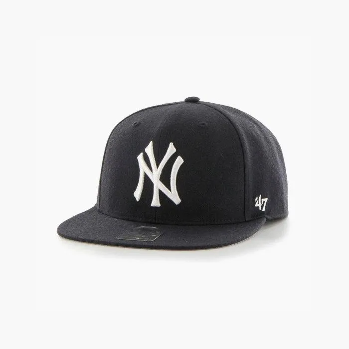 New York Yankees - Navy No Shot Captain Hat, 47 Brand