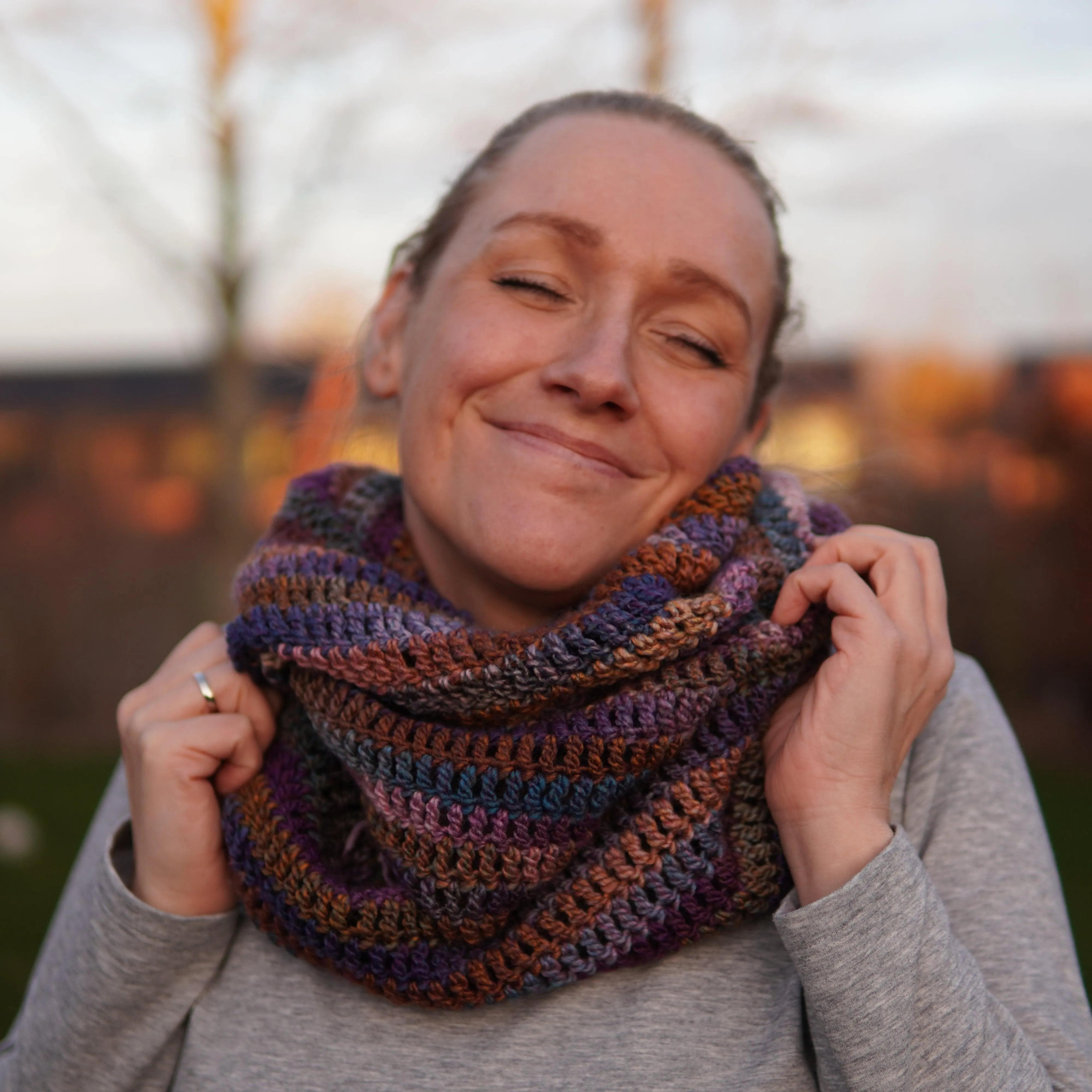 PATTERN: Infinity Scarf Crochet