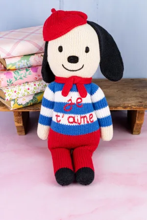 Pierre "Je T'aime" Knit Dog