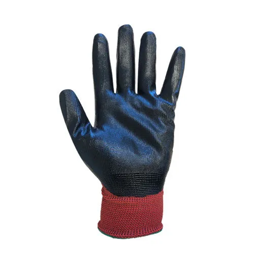 Predator Scarlet Nitrile Dipped Gloves