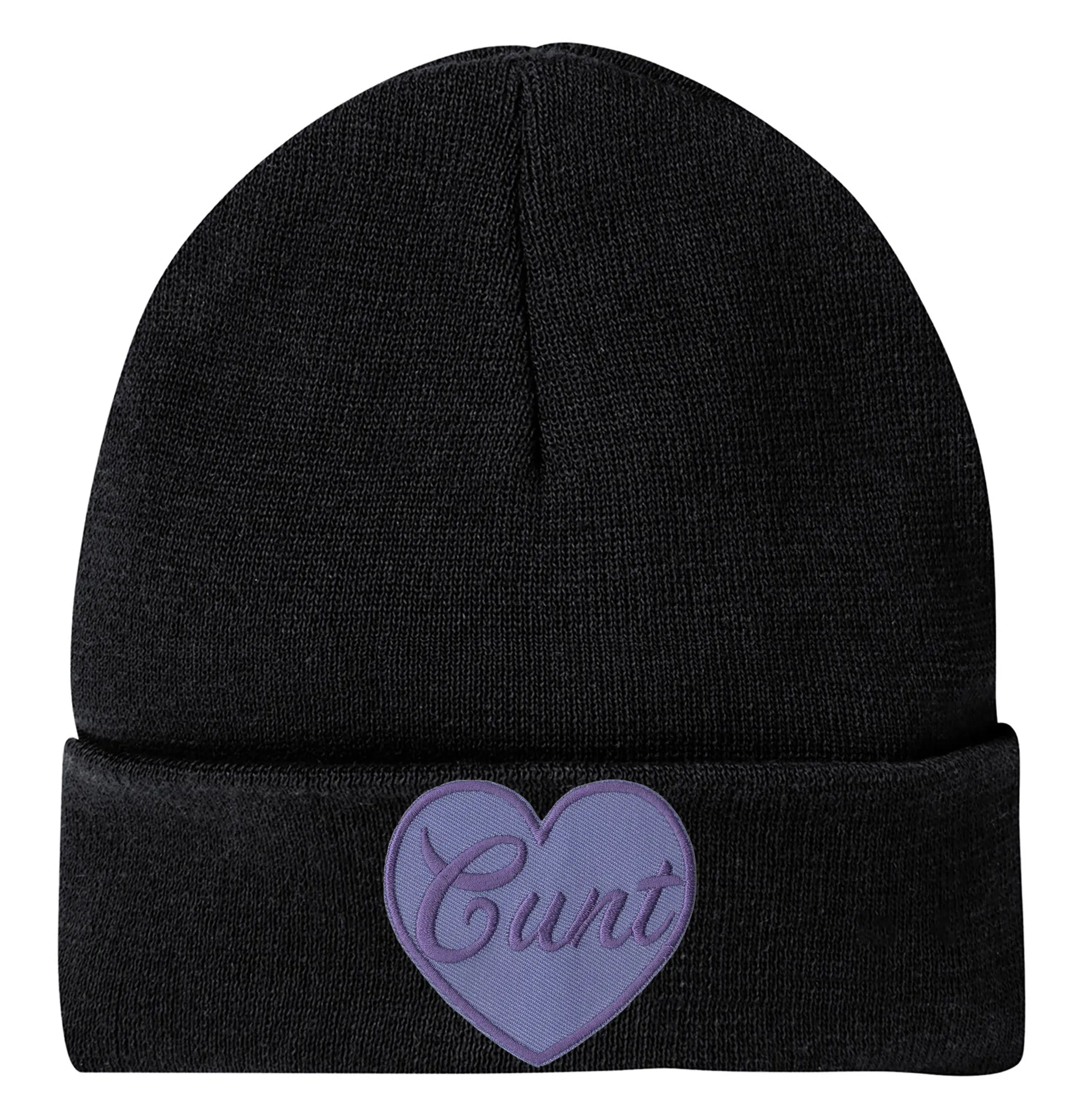 Purple Heart Cunt Beanie