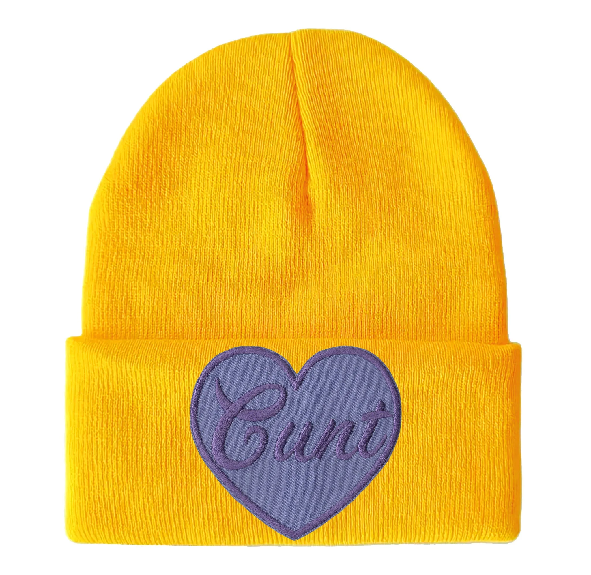 Purple Heart Cunt Beanie