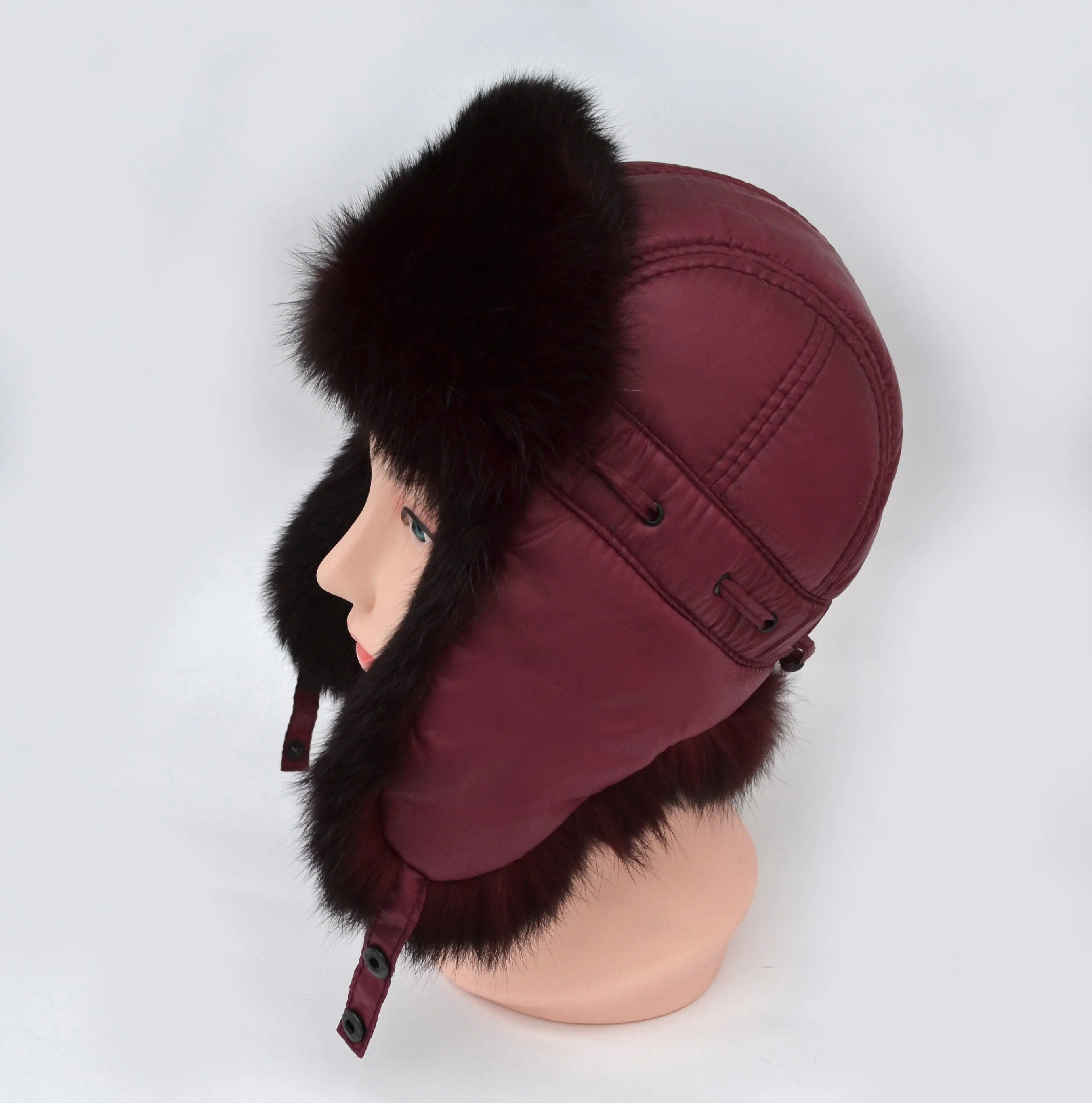 READY to SHIP Ear Flap Hat, Rabbit Fur Kids Hat, Ushanka Hat, Child Hat, Fur Hat with Ear Flaps, Childs Fur Hat, Trapper Hat, Girl Hat, Fur