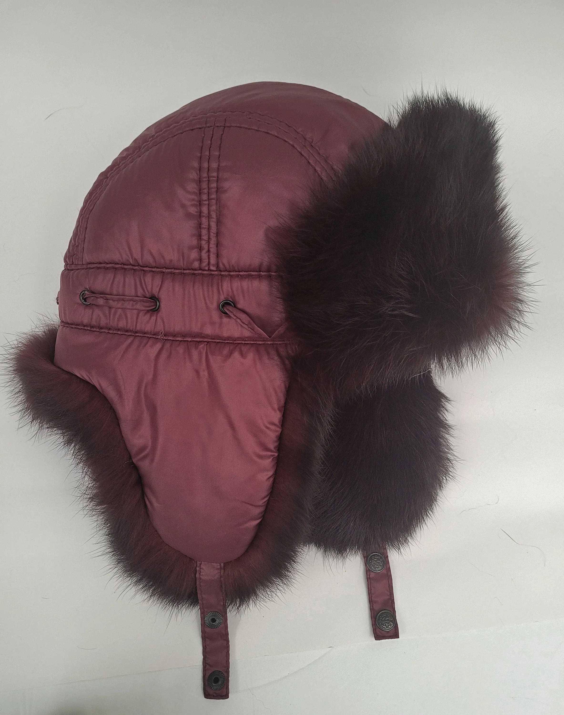 READY to SHIP Ear Flap Hat, Rabbit Fur Kids Hat, Ushanka Hat, Child Hat, Fur Hat with Ear Flaps, Childs Fur Hat, Trapper Hat, Girl Hat, Fur