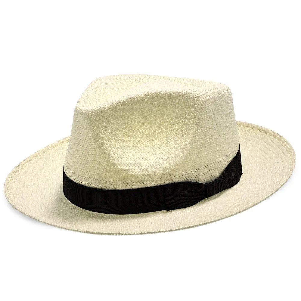 Reward - Stetson Genuine Panama Straw Fedora Hat - TSREWD