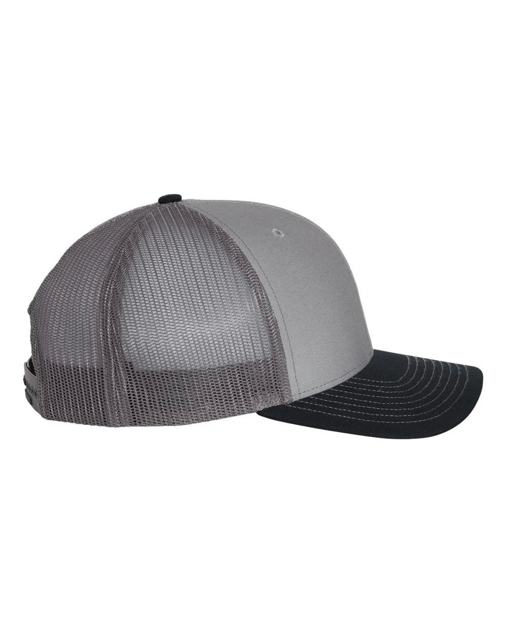 Richardson 112 Trucker Hat -Gray / Charcoal / Navy Blue