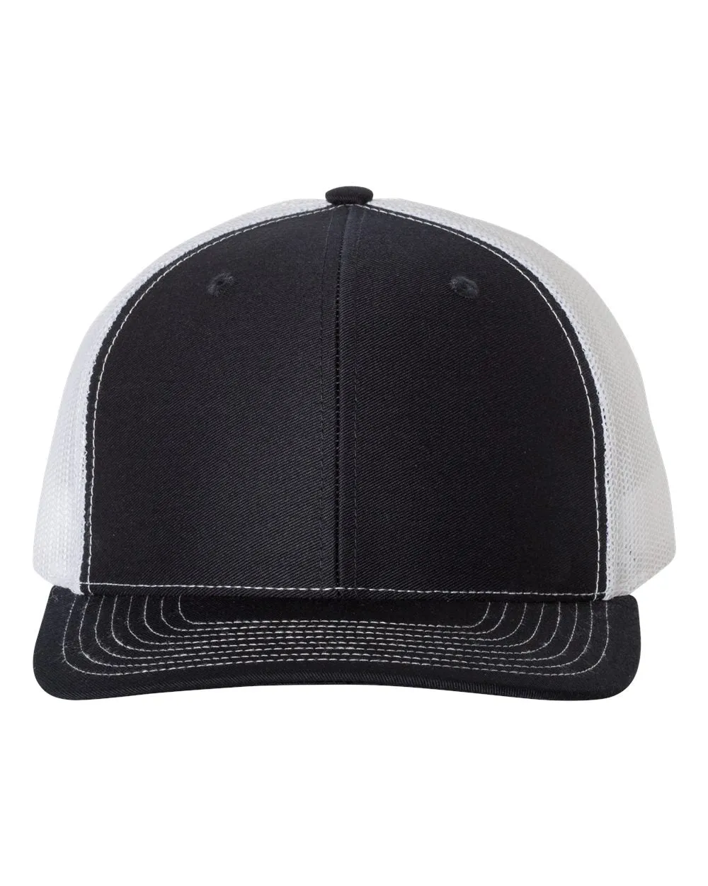 Richardson 112 Trucker Hat - Navy Blue / White