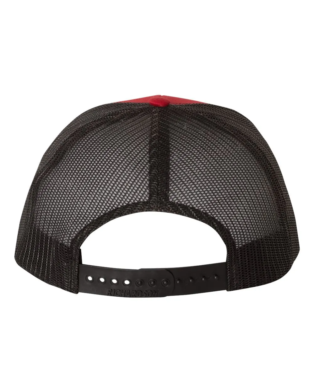 Richardson 112 Trucker Hat - Red / Black