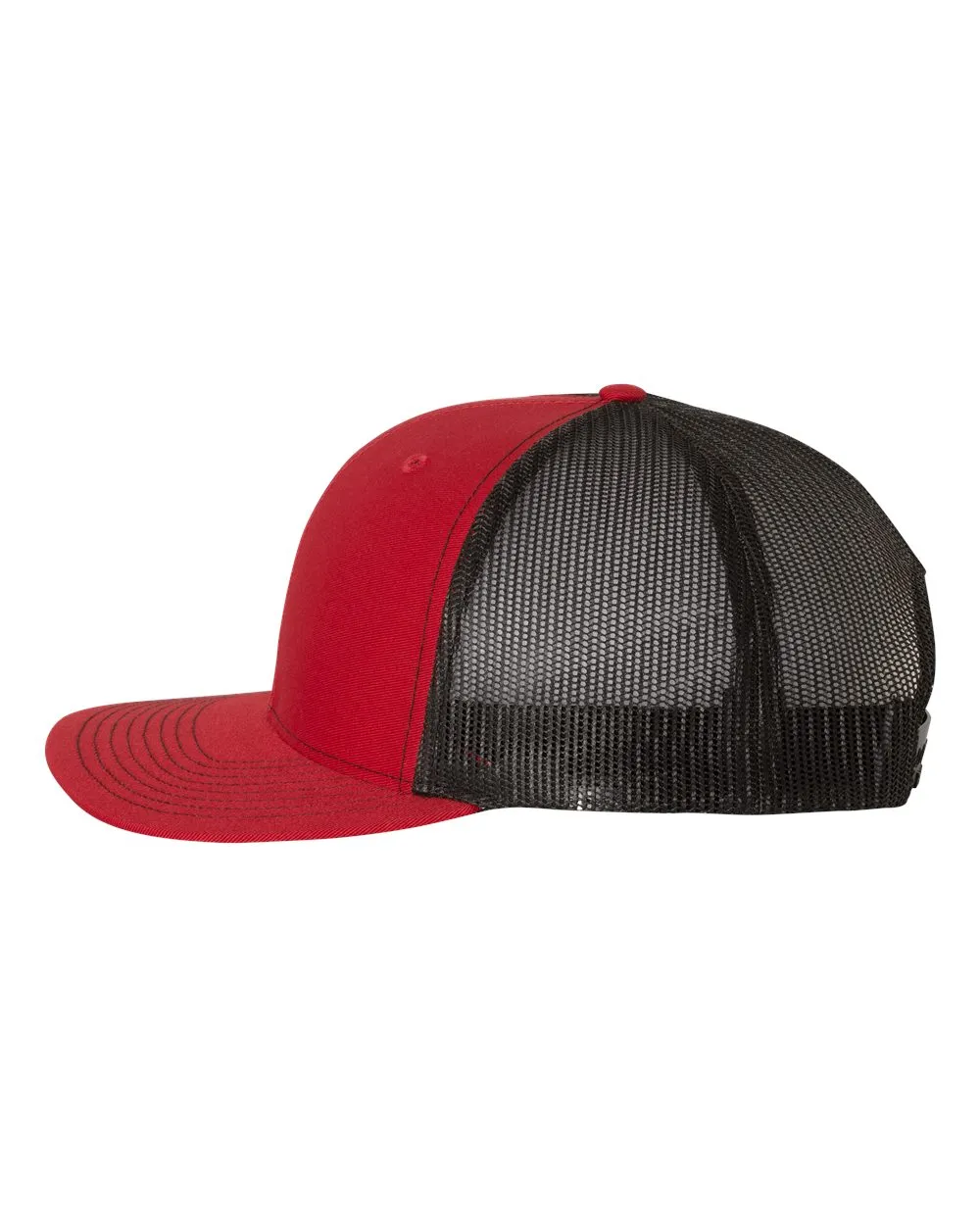 Richardson 112 Trucker Hat - Red / Black