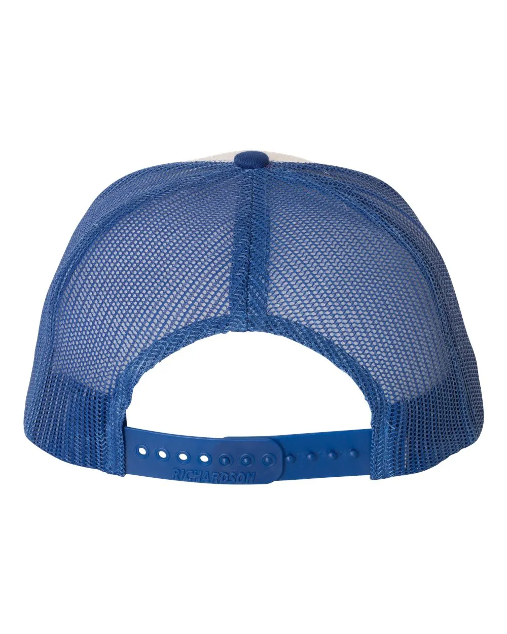 Richardson 112 Trucker Hat -White / Royal Blue