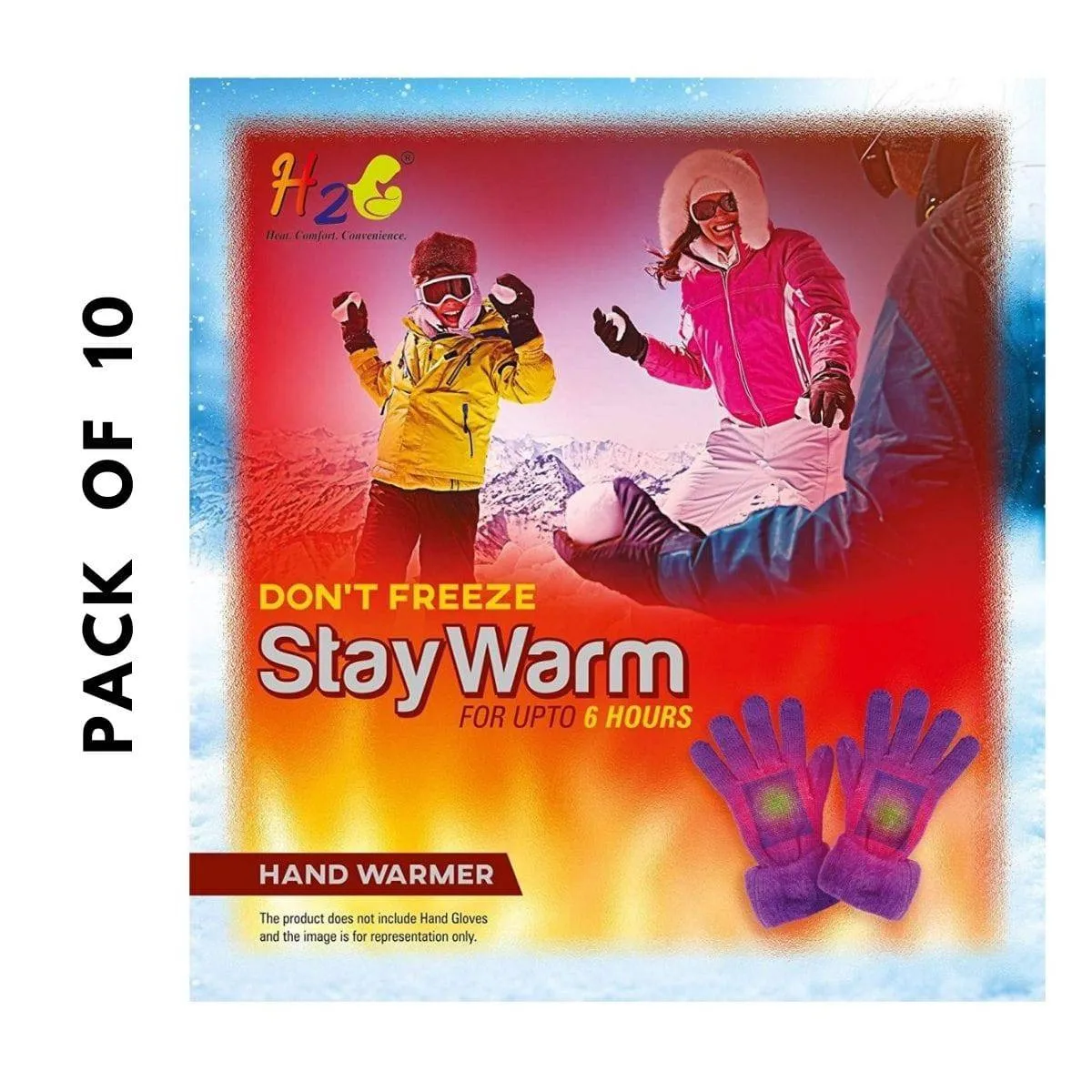 StayWarm - Hand Warmer - Pack of 10 (Each Pack contains 2 pcs)