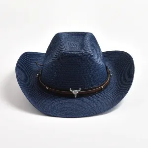 Straw Western Cowboy Hat