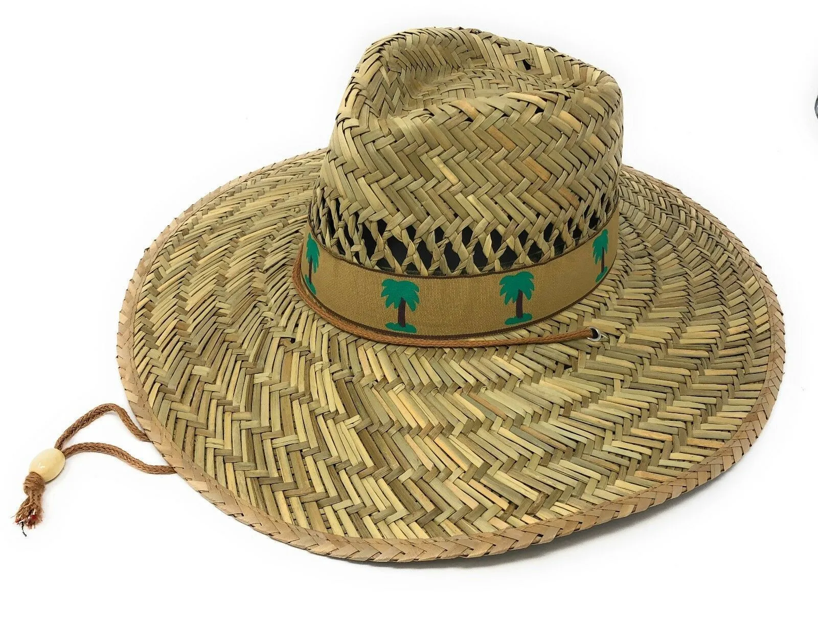 Stylish Straw Hats Caps Lifeguard Sombrero Postal Sun Beach Wide Brim Unisex