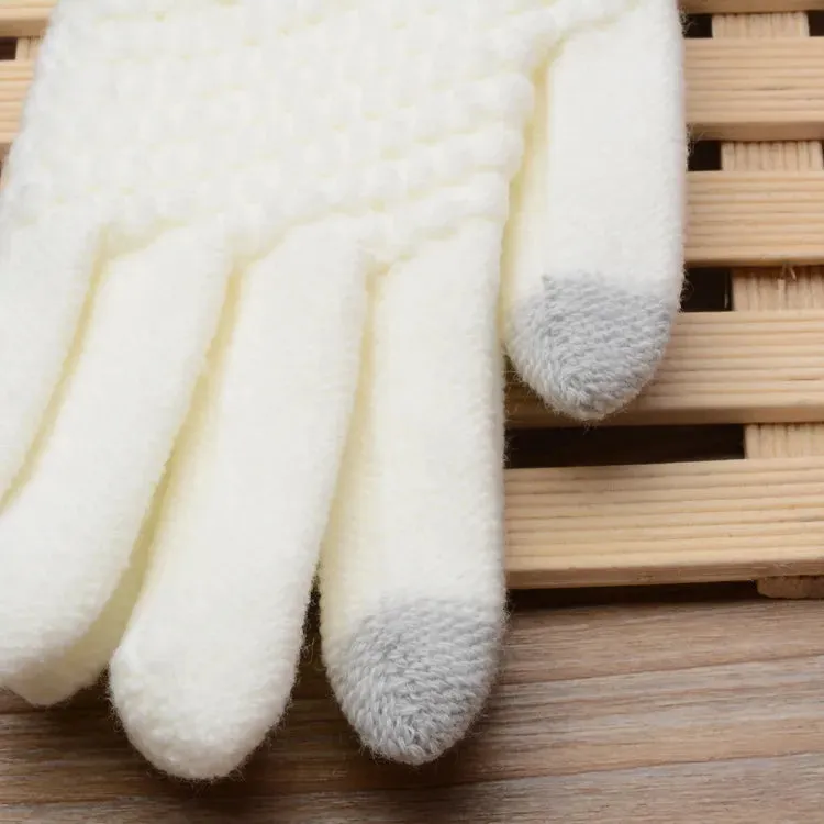 Touchscreen-Ready Knitted Gloves