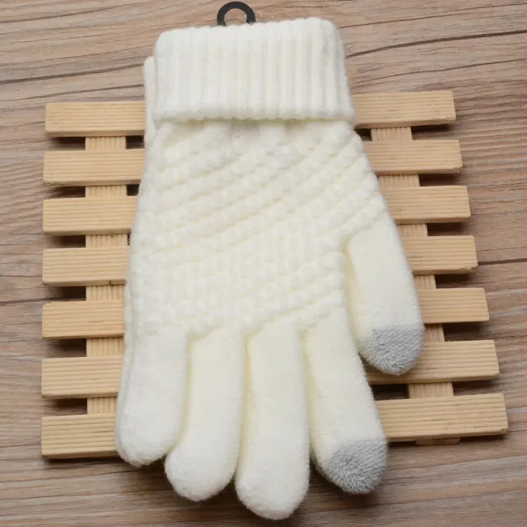 Touchscreen-Ready Knitted Gloves