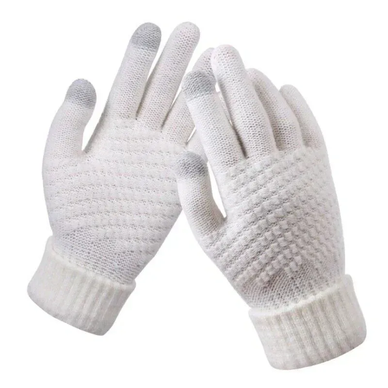 Touchscreen-Ready Knitted Gloves