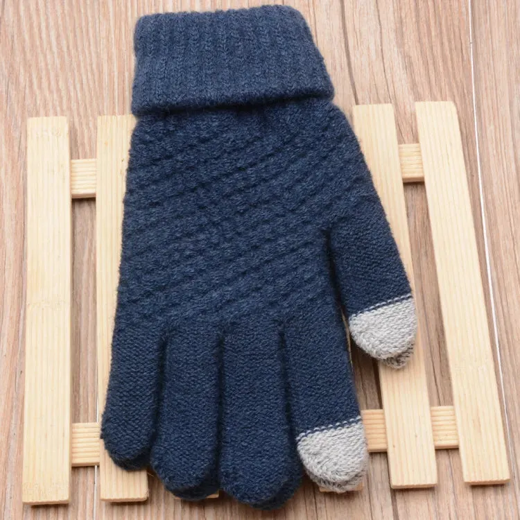 Touchscreen-Ready Knitted Gloves