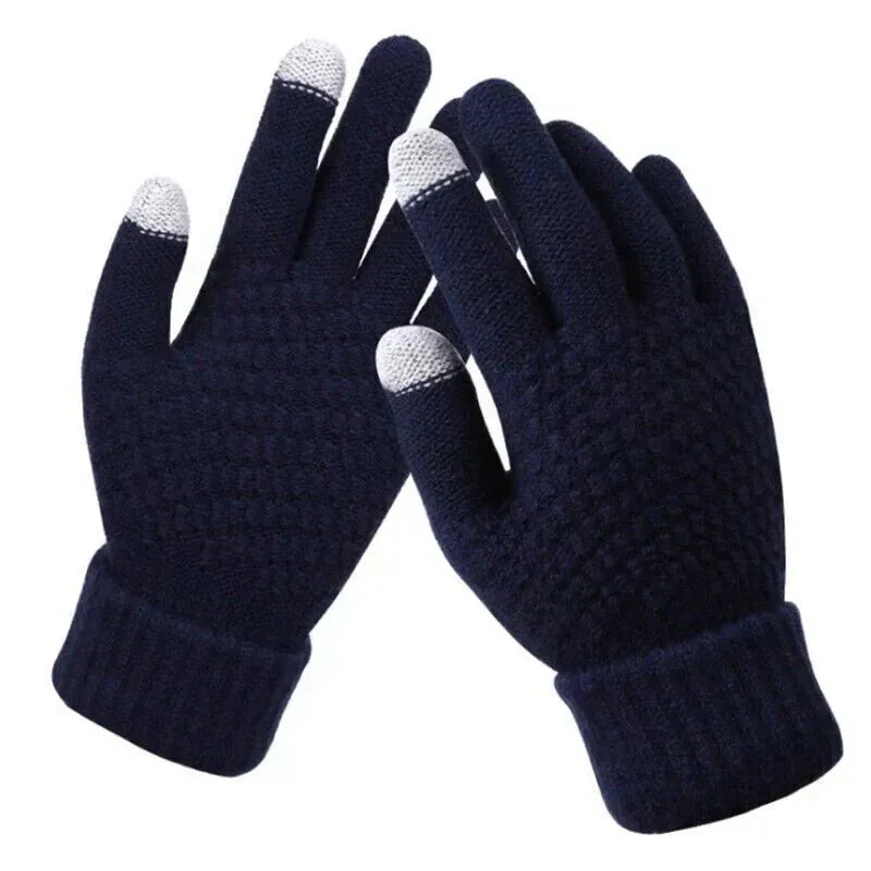 Touchscreen-Ready Knitted Gloves