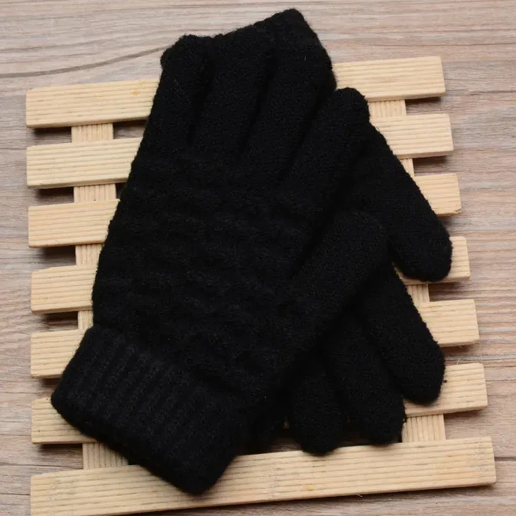 Touchscreen-Ready Knitted Gloves