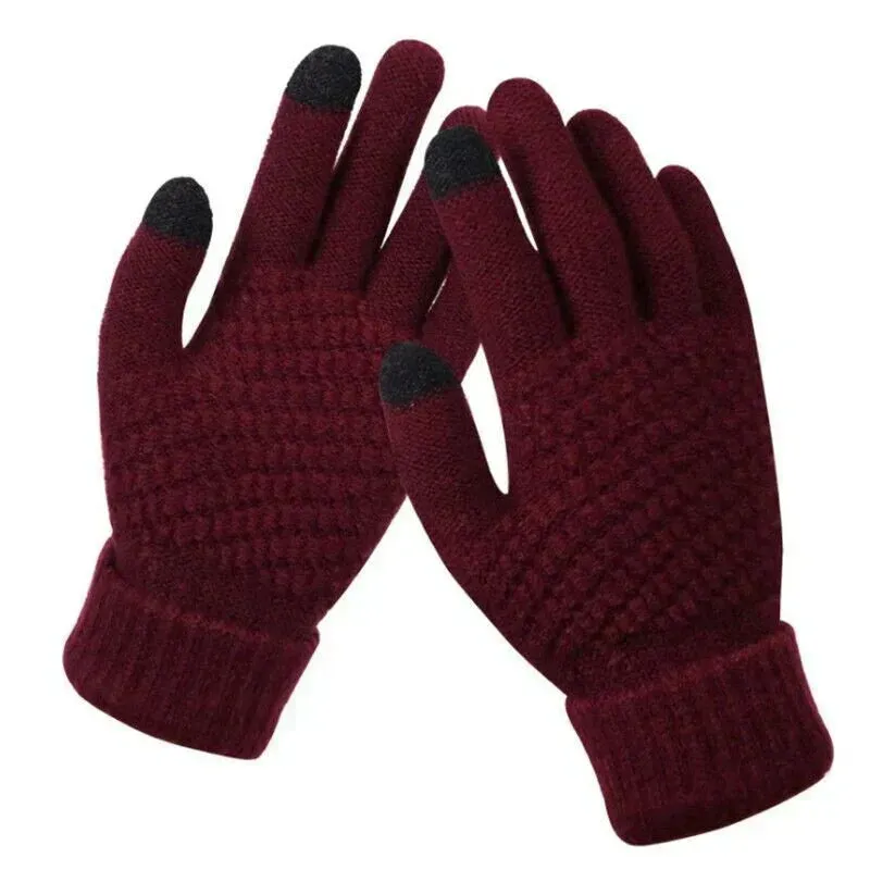 Touchscreen-Ready Knitted Gloves