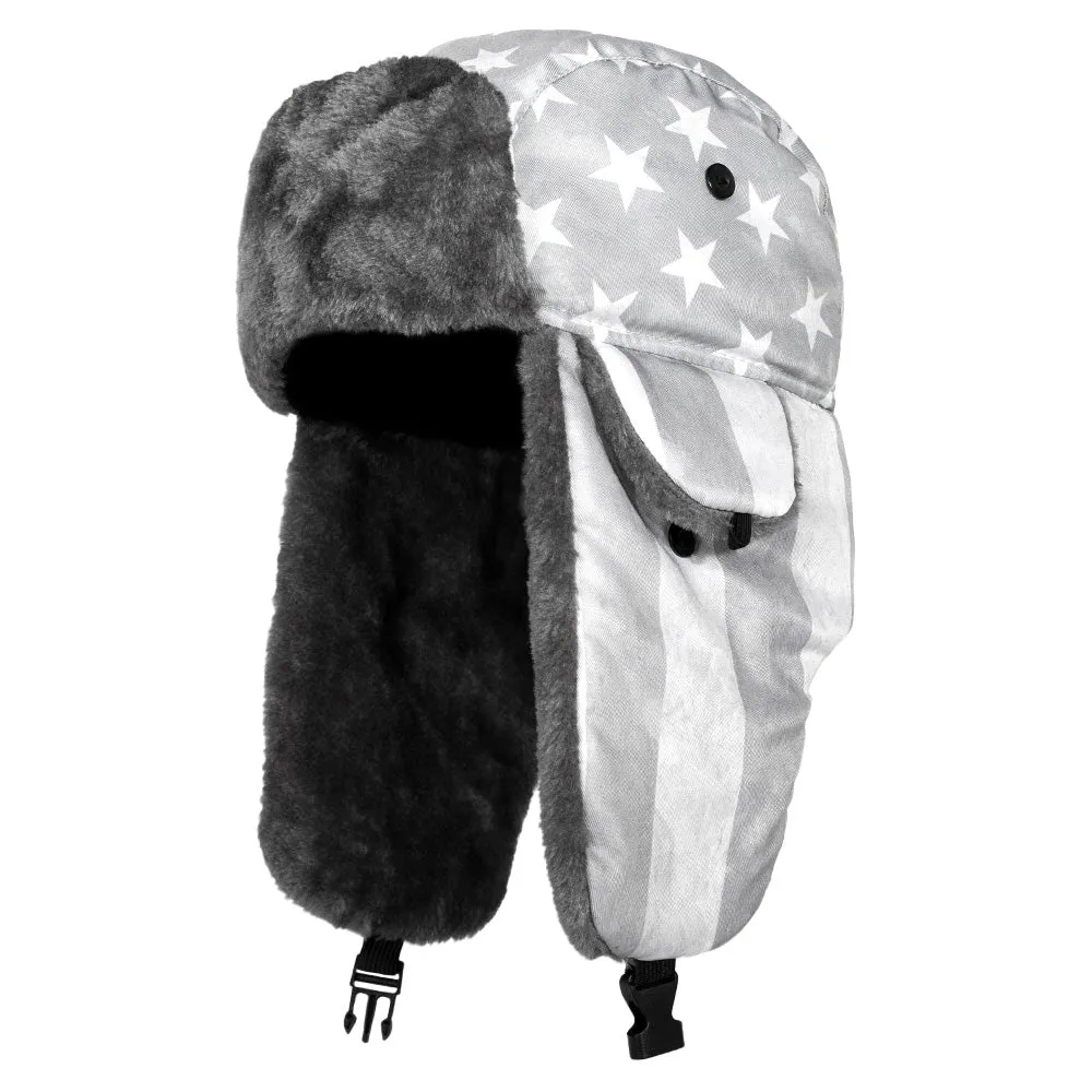 Trapper Hat | Ghost American Flag PreOrder