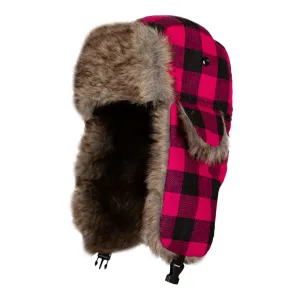 Trapper Hat | Lumberjack | Pink PreOrder