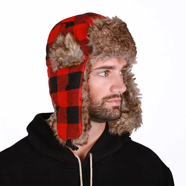 Trapper Hat | Lumberjack Red