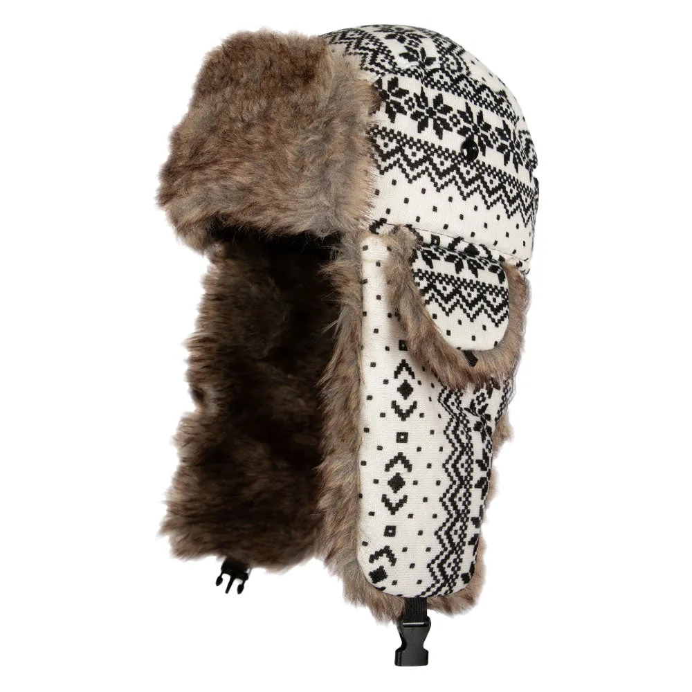 Trapper Hat | Nordic | White PreOrder