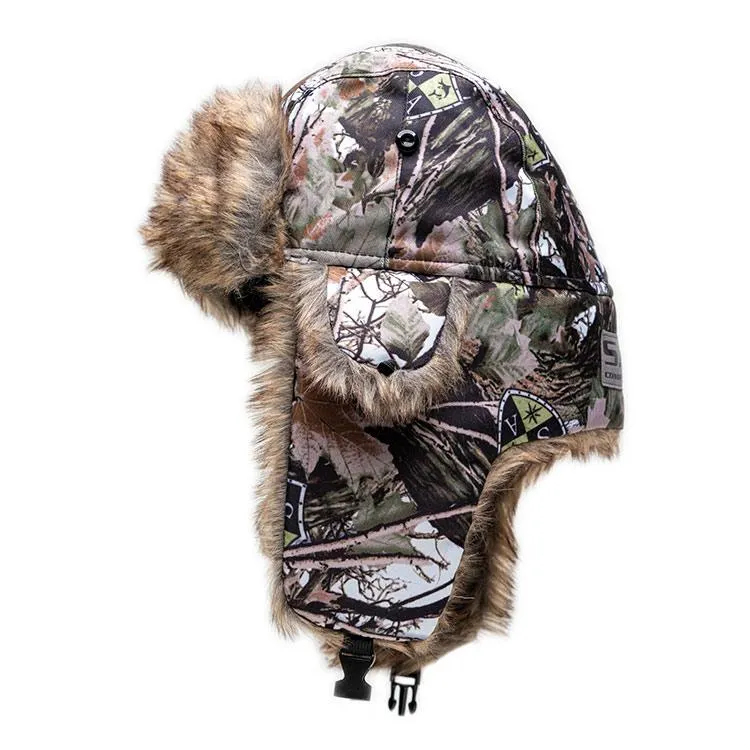 Trapper Hat | Snow Forest Camo PreOrder