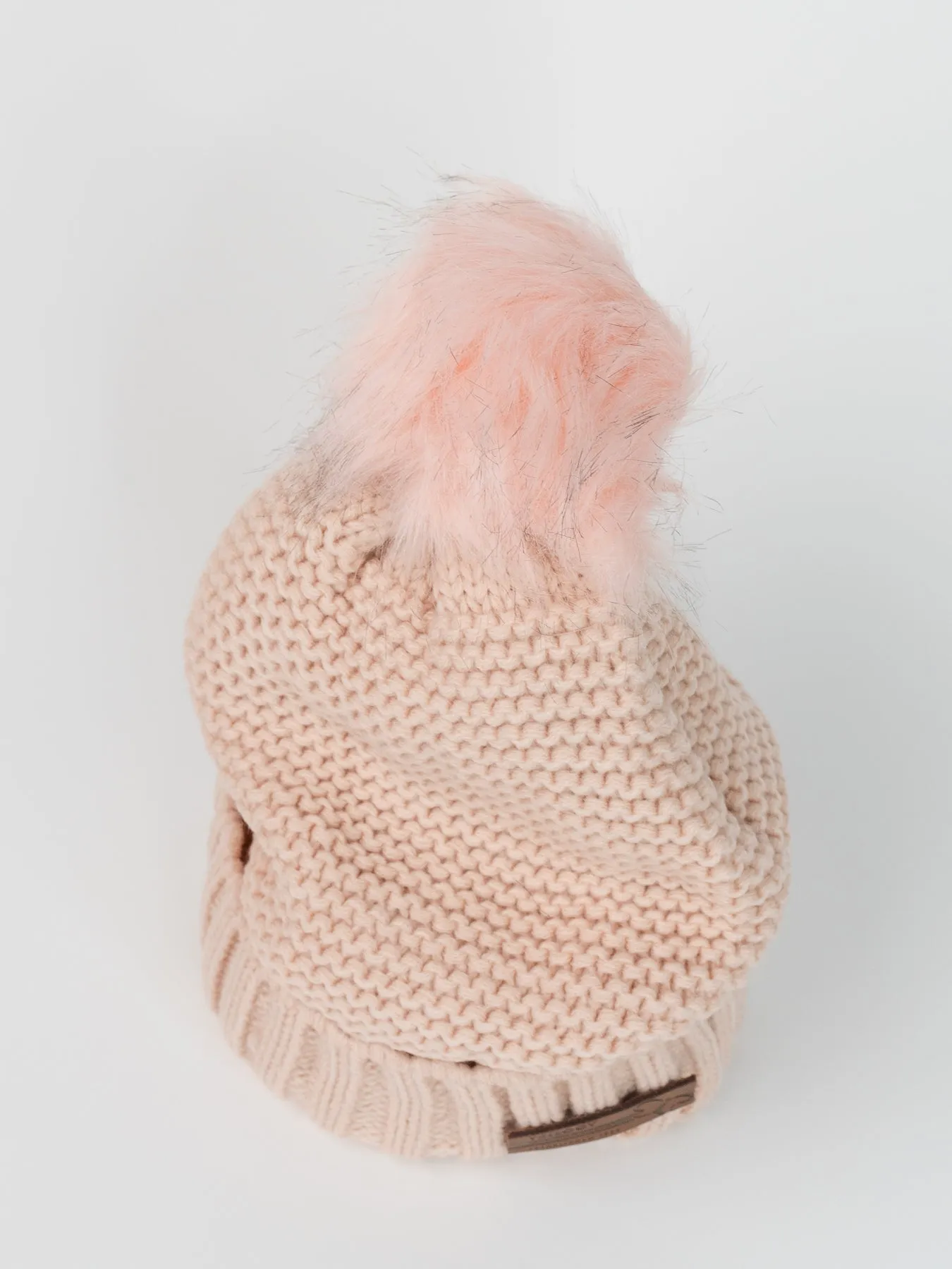 Trilogy Knit Pom Beanie