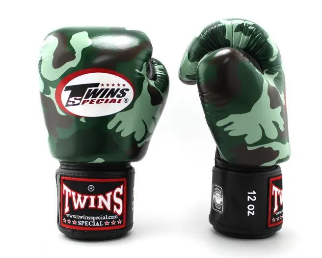 Twins Special Fancy BOXING GLOVES FBGVL3-AR GREEN