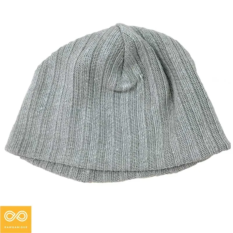 VERMONT 100% Organic Linen Knit Ski Hat Tuque Beanie