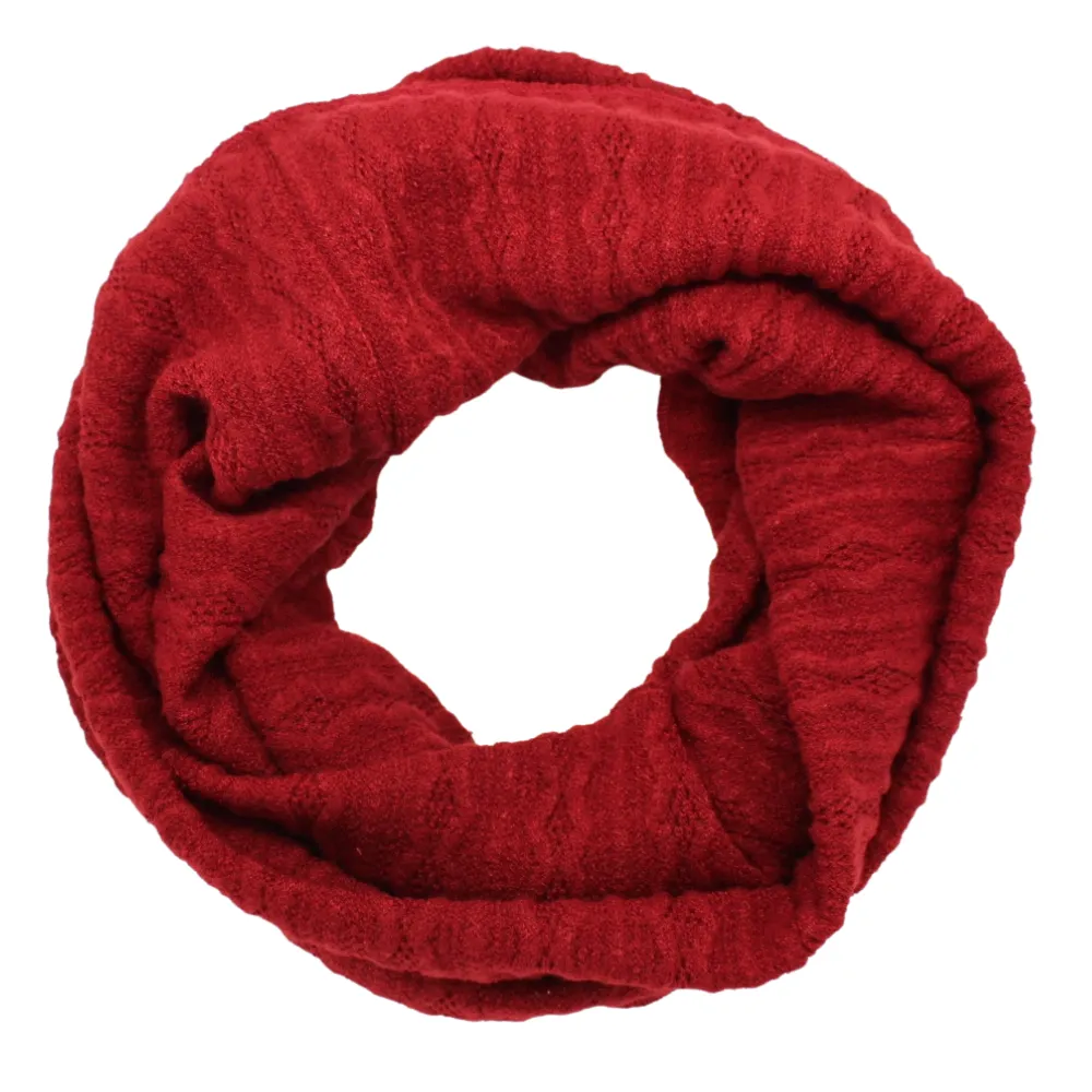 Winter Cable Knit Infinity Scarf