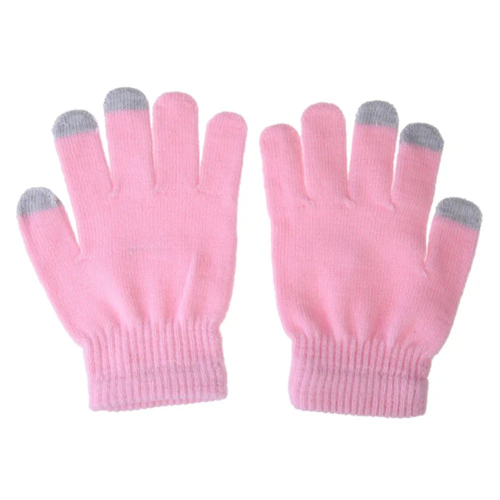 Women Men Touch Screen Soft Cotton Winter Gloves Warmer Smart For All phones